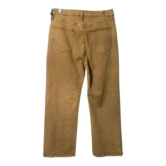 Re/Done Womens Khaki 90s High Rise Loose Fit Denim, Size 31 - Picture 3 of 8